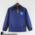 PSG Giacca a vento Cappuccio blu Uomo 22 23 WK176