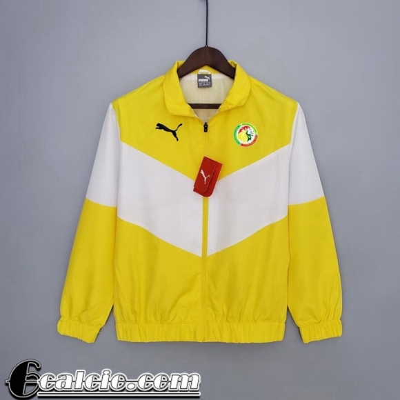 Senegal Giacca a vento Cappuccio giallo Uomo 22 23 WK187