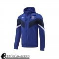 PSG Giacca a vento Cappuccio blu Uomo 22 23 WK145