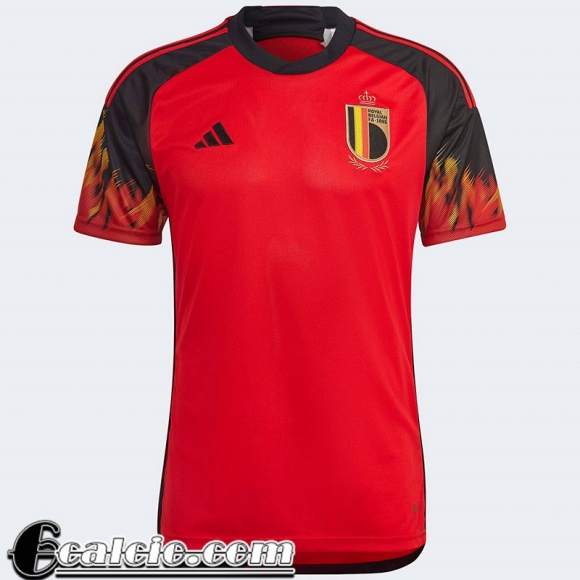 Maglie Calcio Belgio Prima Uomo Coppa del Mondo 2022