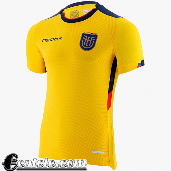 Maglie Calcio Equateur Prima Uomo Coppa del Mondo 2022