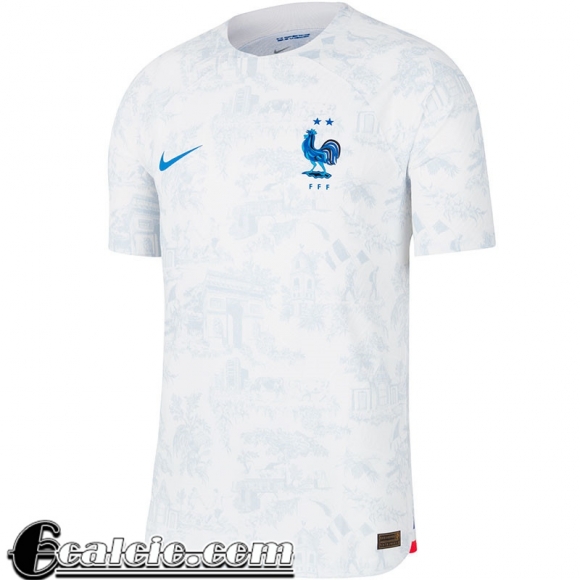 Maglie Calcio Francia Seconda Uomo Coppa del Mondo 2022