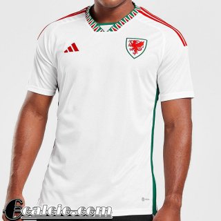 Maglie Calcio Galles Seconda Uomo Coppa del Mondo 2022