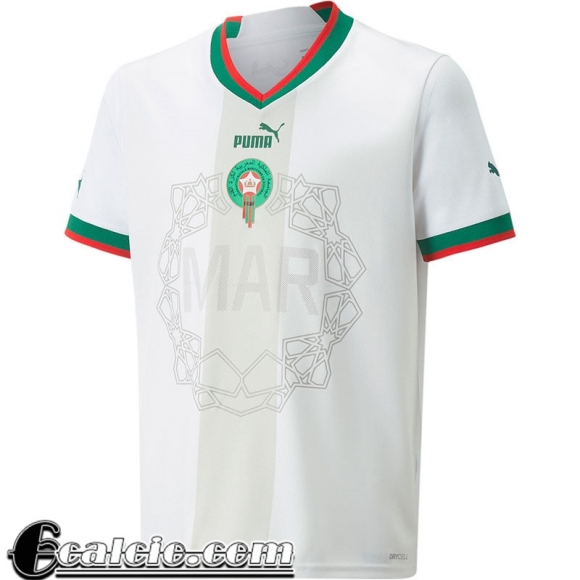 Maglie Calcio Marocco Seconda Uomo Coppa del Mondo 2022