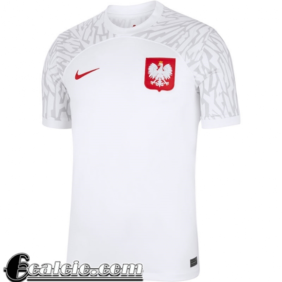 Maglie Calcio Pologne Prima Uomo Coppa del Mondo 2022