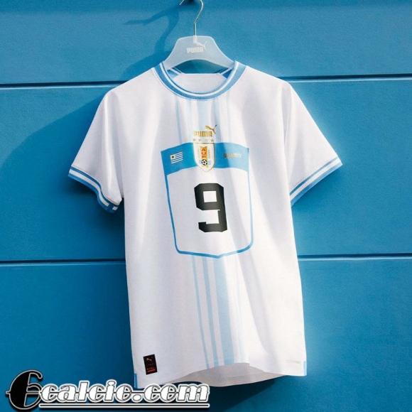 Maglie Calcio Uruguay Seconda Uomo Coppa del Mondo 2022