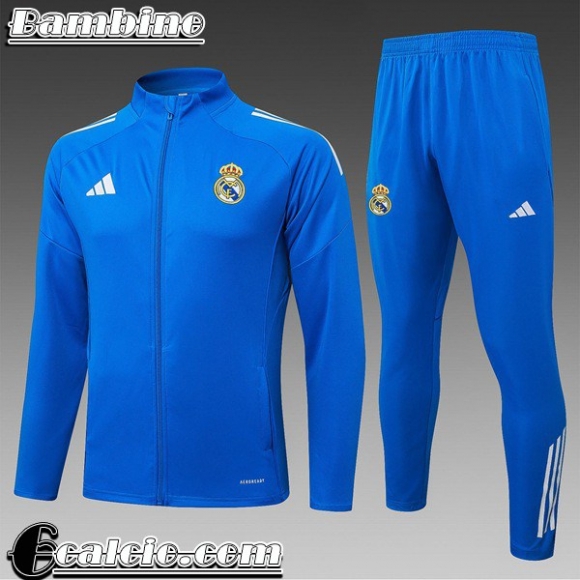 Full-Zip Giacca Real Madrid Bambini 25-26 C910 Full-Zip Giacca Real Madrid Bambini 25-26 C910