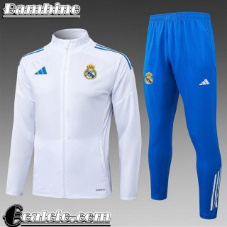 Full-Zip Giacca Real Madrid Bambini 25-26 C912 Full-Zip Giacca Real Madrid Bambini 25-26 C912