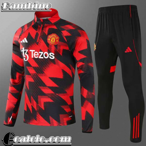 Tute Sportive Uomo Manchester United Bambini 25-26 C941 Tute Sportive Uomo Manchester United Bambini 25-26 C941