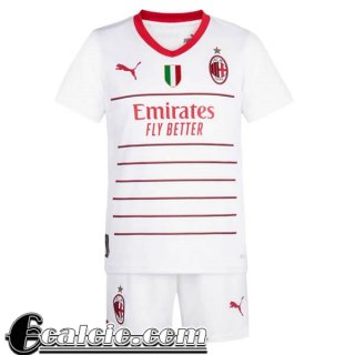 Maglie Calcio AC Milan Seconda Bambini 2022 23