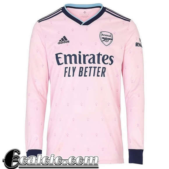 Maglie Calcio Arsenal Terza Uomo Manga Larga 2022 23