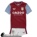 Maglie Calcio Aston Villa Prima Bambini 2022 23