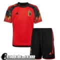 Maglie Calcio Belgio Prima Bambini 2022 23