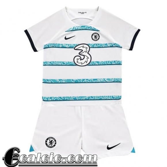 Maglie Calcio Chelsea Seconda Bambini 2022 23