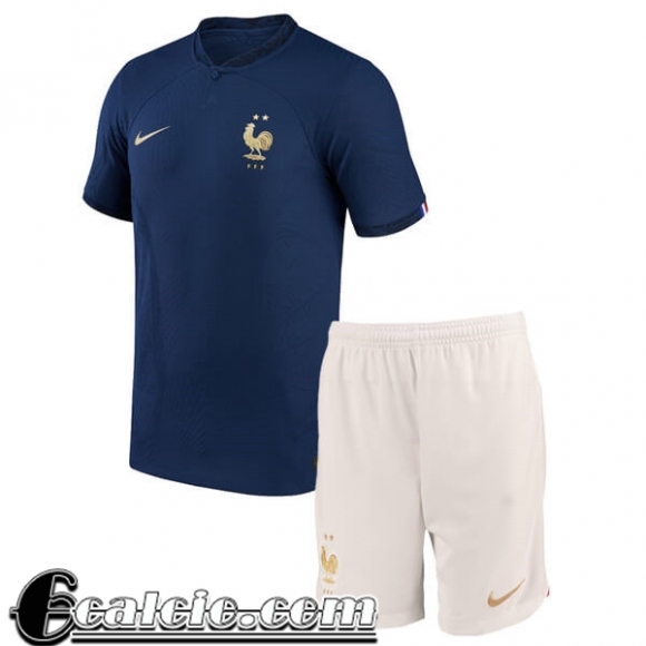 Maglie Calcio Francia Prima Bambini 2022 23