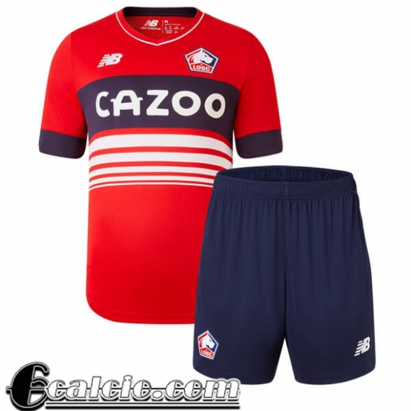 Maglie Calcio Lille OSC Prima Bambini 2022 23