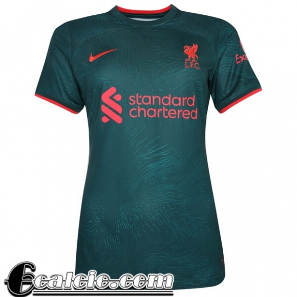 Maglie Calcio Liverpool Terza Donna 2022 23