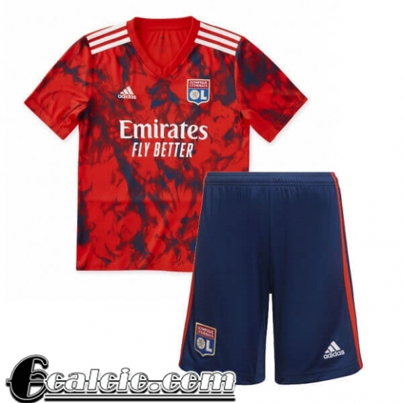 Maglie Calcio Olympique Lione Seconda Bambini 2022 23