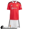 Maglie Calcio Manchester United Prima Bambini 2022 23