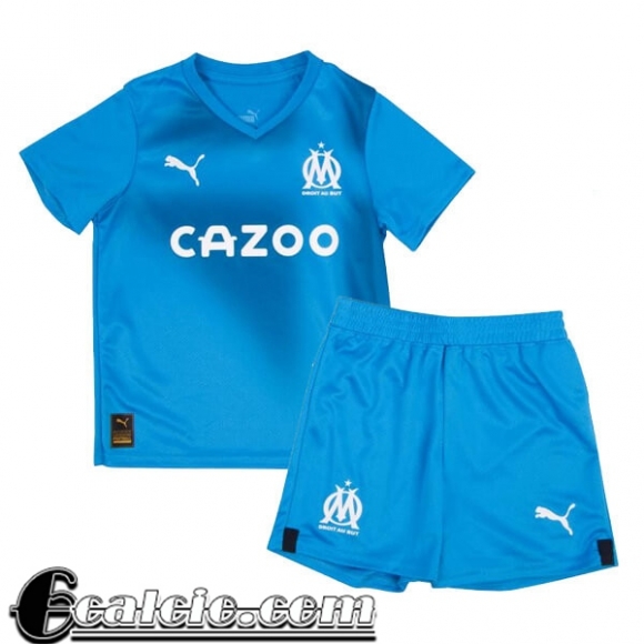 Maglie Calcio Olympique Marsiglia Terza Bambini 2022 23