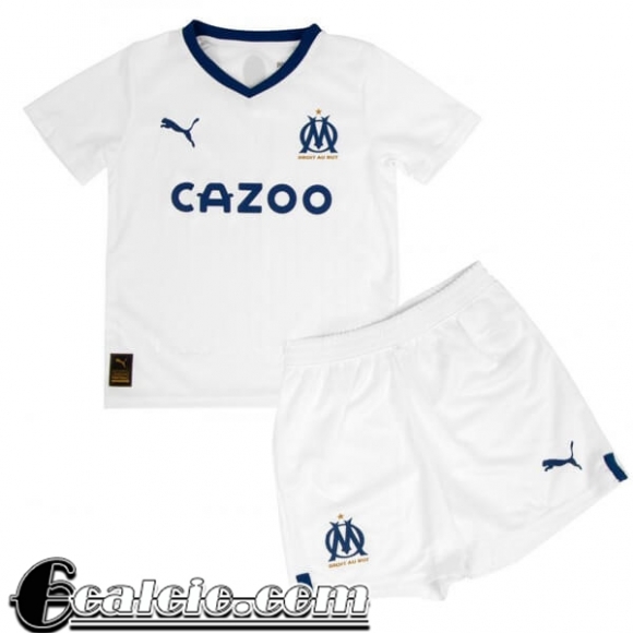 Maglie Calcio Olympique Marsiglia Prima Bambini 2022 23