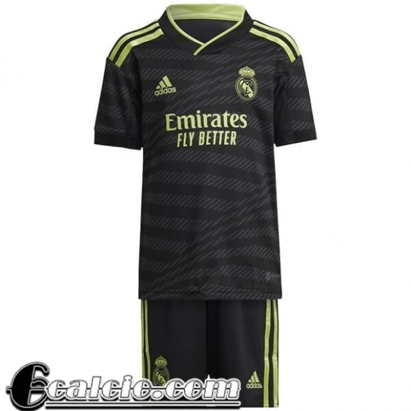 Maglie Calcio Real Madrid Terza Bambini 2022 23