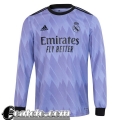 Maglie Calcio Real Madrid Seconda Uomo Manga Larga 2022 23