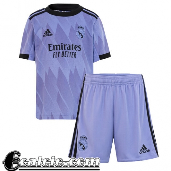 Maglie Calcio Real Madrid Seconda Bambini 2022 23