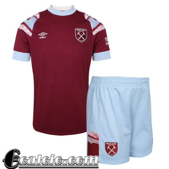 Maglie Calcio West Ham United Prima Bambini 2022 23