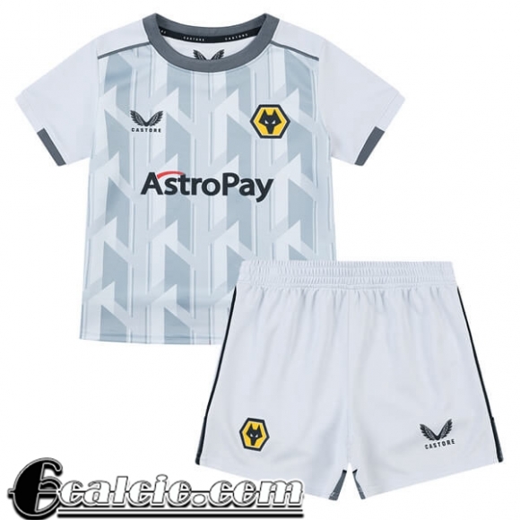 Maglie Calcio Wolverhampton Wanderers Terza Bambini 2022 23