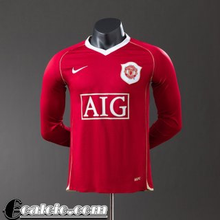 Manchester United Retro Maglia Calcio Prima Uomo Manga Larga 06 07 FG1027 Manchester United Retro Maglia Calcio Prima Uomo Manga Larga 06 07 FG1027