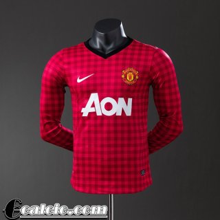 Manchester United Retro Maglia Calcio Prima Uomo Manga Larga 12 13 FG1030 Manchester United Retro Maglia Calcio Prima Uomo Manga Larga 12 13 FG1030