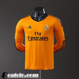 Real Madrid Retro Maglia Calcio Terza Uomo Manga Larga 13 14 FG1033 Real Madrid Retro Maglia Calcio Terza Uomo Manga Larga 13 14 FG1033