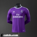 Real Madrid Retro Maglia Calcio Seconda Uomo Manga Larga 16 17 FG1034 Real Madrid Retro Maglia Calcio Seconda Uomo Manga Larga 16 17 FG1034