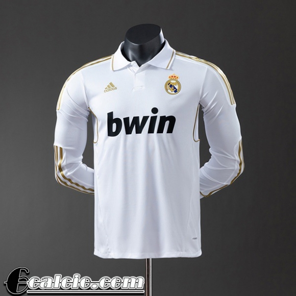 Real Madrid Retro Maglia Calcio Prima Uomo Manga Larga 11 12 FG1041 Real Madrid Retro Maglia Calcio Prima Uomo Manga Larga 11 12 FG1041