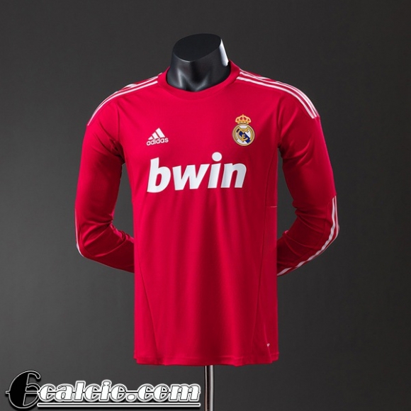 Real Madrid Retro Maglia Calcio Terza Uomo Manga Larga 11 12 FG1050