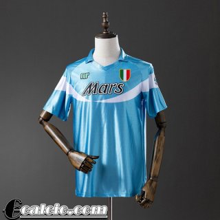 Napoli Retro Maglia Calcio Prima Uomo 90 91 FG1064 Napoli Retro Maglia Calcio Prima Uomo 90 91 FG1064