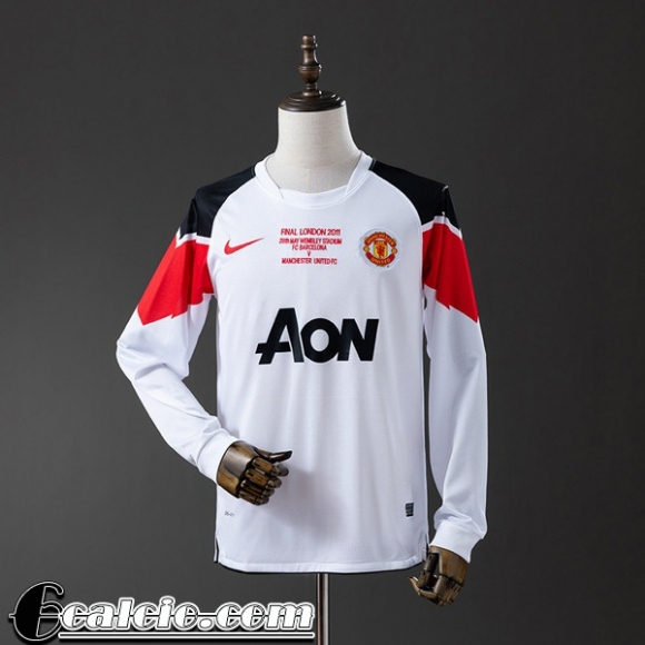 Manchester United Retro Maglia Calcio Seconda Uomo Manga Larga 10 11 FG1072 Manchester United Retro Maglia Calcio Seconda Uomo Manga Larga 10 11 FG1072