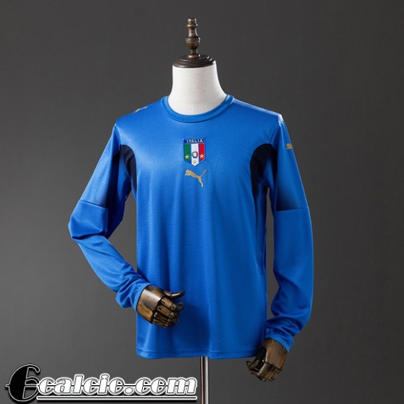 Italia Retro Maglia Calcio Prima Uomo Manga Larga 2006 FG1076 Italia Retro Maglia Calcio Prima Uomo Manga Larga 2006 FG1076