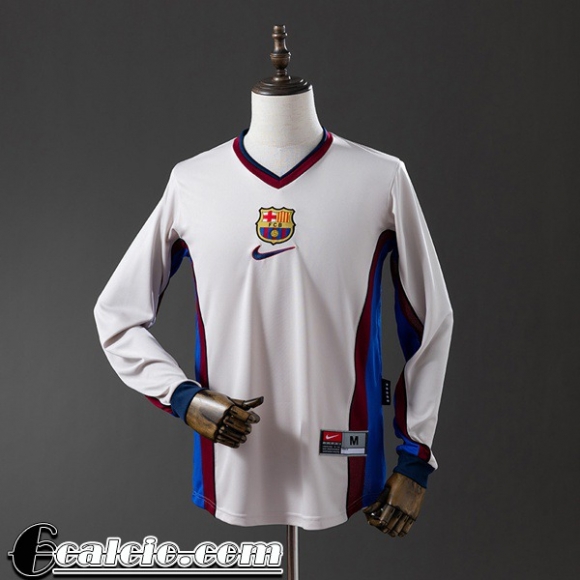 Barcelone Retro Maglia Calcio Seconda Uomo Manga Larga 98 99 FG1117 Barcelone Retro Maglia Calcio Seconda Uomo Manga Larga 98 99 FG1117
