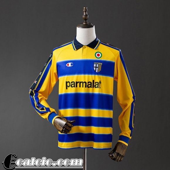 Parma Retro Maglia Calcio Prima Uomo Manga Larga 99 00 FG1119 Parma Retro Maglia Calcio Prima Uomo Manga Larga 99 00 FG1119