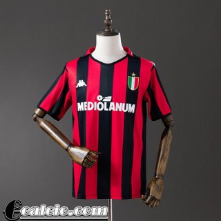 AC Milan Retro Maglia Calcio Prima Uomo 88 89 FG1125 AC Milan Retro Maglia Calcio Prima Uomo 88 89 FG1125