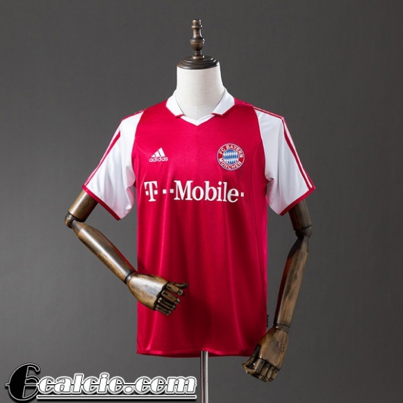 Bayern Munich Retro Maglia Calcio Prima Uomo 03 04 FG1137 Bayern Munich Retro Maglia Calcio Prima Uomo 03 04 FG1137
