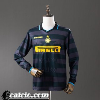 Inter Milan Retro Maglia Calcio Terza Uomo Manga Larga 97 98 FG1138 Inter Milan Retro Maglia Calcio Terza Uomo Manga Larga 97 98 FG1138