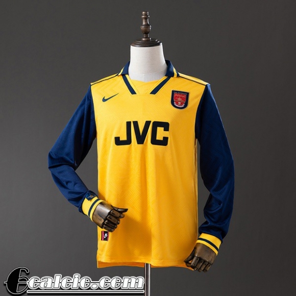 Arsenal Retro Maglia Calcio Seconda Uomo Manga Larga 96 97 FG1149 Arsenal Retro Maglia Calcio Seconda Uomo Manga Larga 96 97 FG1149