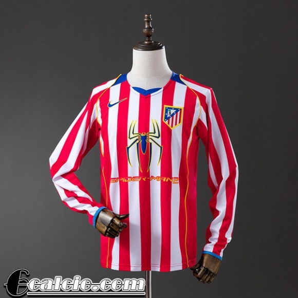 Atletico Madrid Retro Maglia Calcio Prima Uomo Manga Larga 04 05 FG1150 Atletico Madrid Retro Maglia Calcio Prima Uomo Manga Larga 04 05 FG1150