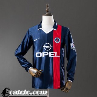 PSG Retro Maglia Calcio Prima Uomo Manga Larga 01 02 FG1155 PSG Retro Maglia Calcio Prima Uomo Manga Larga 01 02 FG1155