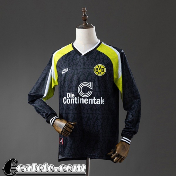 Dortmund Retro Maglia Calcio Seconda Uomo Manga Larga 95 96 FG1180 Dortmund Retro Maglia Calcio Seconda Uomo Manga Larga 95 96 FG1180