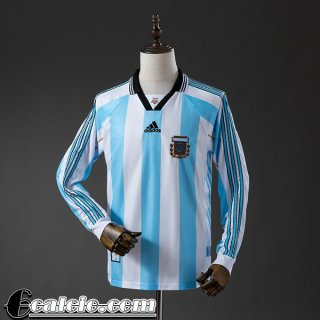 Argentina Retro Maglia Calcio Prima Uomo Manga Larga 1998 FG1186