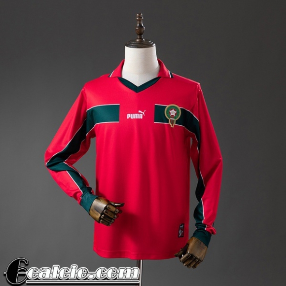 Marocco Retro Maglia Calcio Seconda Uomo Manga Larga 1998 FG1191 Marocco Retro Maglia Calcio Seconda Uomo Manga Larga 1998 FG1191